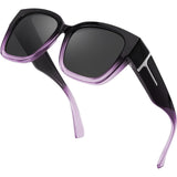 Elegant Black & Purple